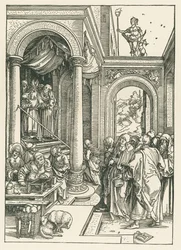 La présentation de la Vierge au Temple ...