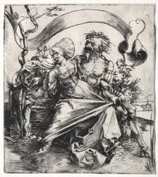 Le Ravisseur, c. 1495 (gravure)