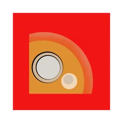 Cercles géométriques éclatants