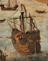 Caravelle espagnole (détail)