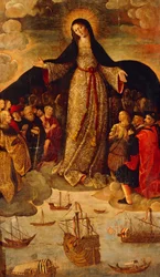 La Vierge des Navigateurs (panneau central)