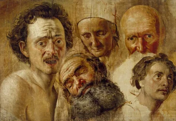 Étude de têtes, c. 1830
