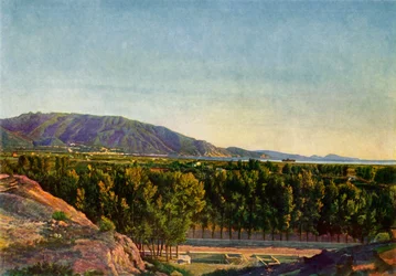 Vue de Castellamare depuis Pompéi, 1846, 1965