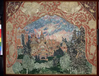 Décor préparatoire pour l