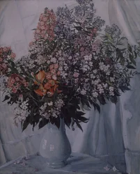 Nature morte. Phloxes, 1911