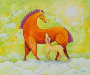 La famille des chevaux magiques