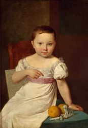 Portrait de Nastenka Khavskaya, 1826