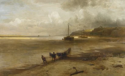 La Volga près de Yuryevets, 1870