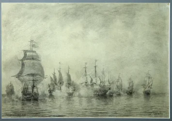 Première bataille navale. Naum Senyavin, 1865-1866