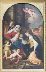 Mariage mystique de Sainte Catherine