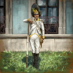 Grenadier autrichien 59e régiment de ligne, vers 1809, 2024