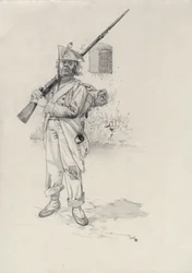 Premier Empire (1804-1814 ou 1815) : soldat de l