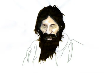 Portrait de Grigori Iefimovitch Raspoutine