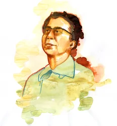 Portrait de Jiang Qing (1914-1991) épouse de Mao Zedong