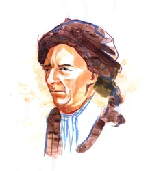 Portrait de Leonhard Euler (1707-1783) mathématicien et physicien suisse