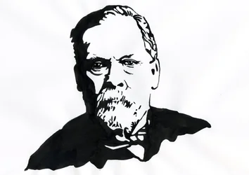 Portrait de Louis Pasteur (1822-1895), chimiste et microbiologiste français.
