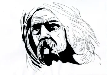 Portrait de Vercingétorix (72-46 av. J.-C.), chef arverne fédérateur des peuples gaulois