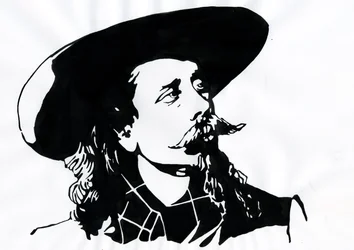 William Frederick Cody - Connu sous le nom de Buffalo Bill - Portrait de Buffalo Bill (1846-1917), Colonel William Cody.