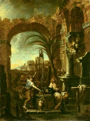 Le Christ et la Samaritaine, 1705-10