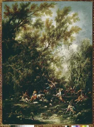 Jésus servi par les anges