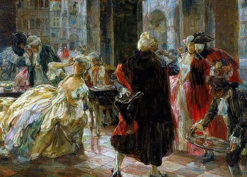 Le Café Florian au XVIIIe siècle