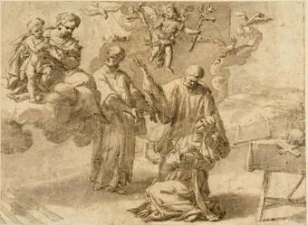 Vision de Sainte Catherine de Sienne