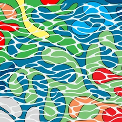 fond de piscine, 2017