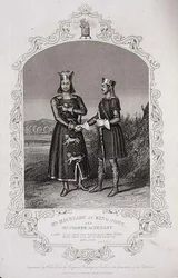 M. Macready en Roi Jean et M. Cooper en Hubert, Acte III Scène 3 de 