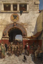 Porte à Volterra, Étrurie