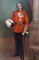 Sir William Lockhart, commandant en chef en Inde, vers 1900-1902