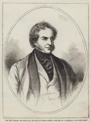 Le nouveau Premier ministre, le très honorable comte de Derby