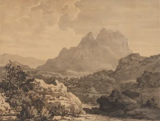 Paysage montagneux