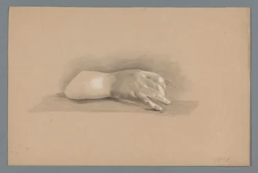 Modèle en plâtre d