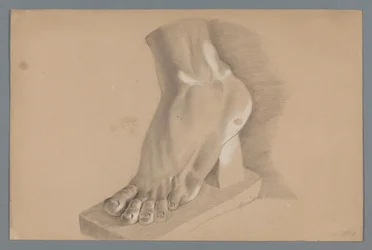 Modèle en plâtre d