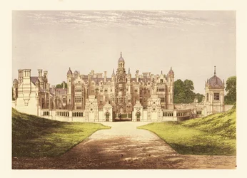 Harlaxton Manor, Lincolnshire, Angleterre