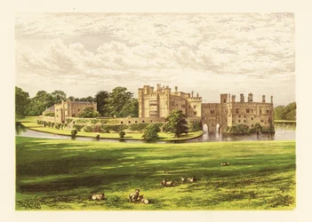 Château de Leeds, Kent, Angleterre