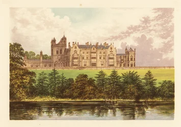 Worsley New Hall, Lancashire, Angleterre