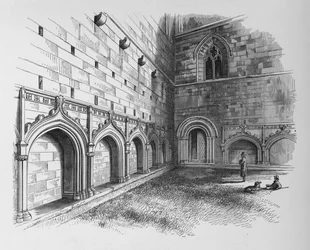 Les Cloîtres, Abbaye de Melrose