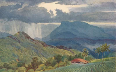 Une averse tropicale, vers 1880 1905