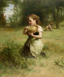 Fleurs sauvages, vers 1865-75