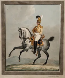 Officier de dragon de l