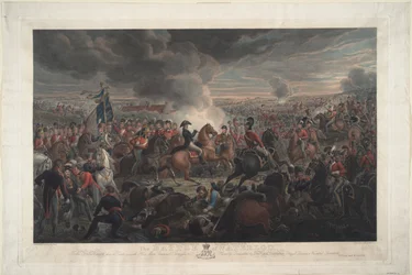 La bataille de Waterloo