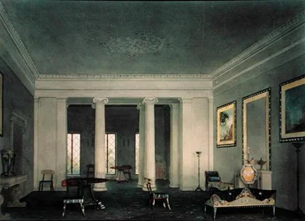 Double salon de style néo-grec, vers 1845