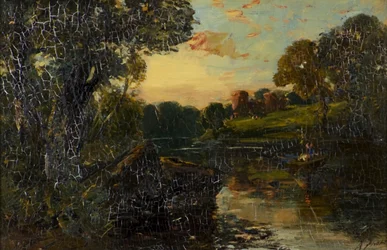 Scène de rivière