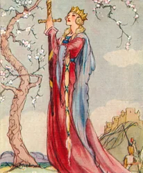 La reine Guenièvre, épouse du roi Arthur, 1937