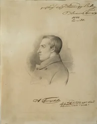 Portrait du poète Apollon Alexandrovich Grigoryev