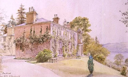 Brantwood, Cumbria, maison de John Ruskin