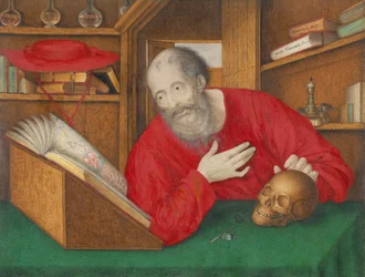 Saint Jérôme dans son étude