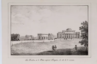 Le Palais Yelagin à Saint-Pétersbourg, Série Vues de Saint-Pétersbourg, années 1820