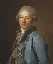 Christoffer Bogislaus Zibet, chancelier de la cour et baron, 1784